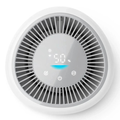 Зволожувач повітря Philips традиційне зволоження, 44м2, 3.5л, 300мл/г, електр. кер-ння, дисплей. сенсор, білий