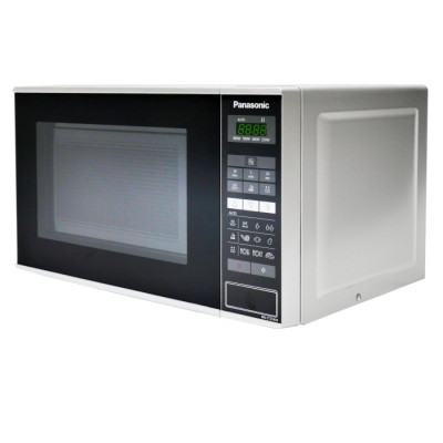 Мікрохвильова піч Panasonic, 20л, 800Вт, дисплей, відкр.кнопкою, нерж