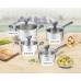 Tefal Набір посуду Daily Cook, 8 предметів, нерж.сталь G712S855