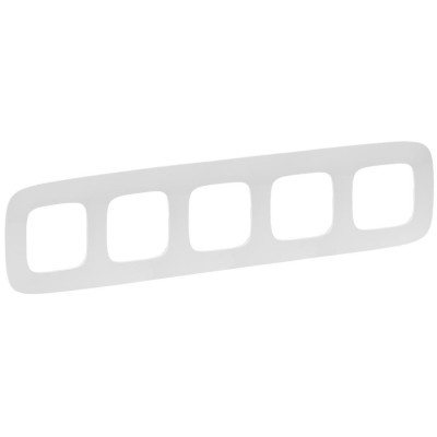 Рамка 5 постів Legrand Valena ALLURE, білий