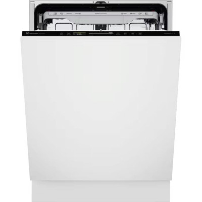 Посудомийна машина Electrolux вбудована, 14компл., А, 60см, дисплей, інвертор, 3й кошик, ComfortLift, чорний