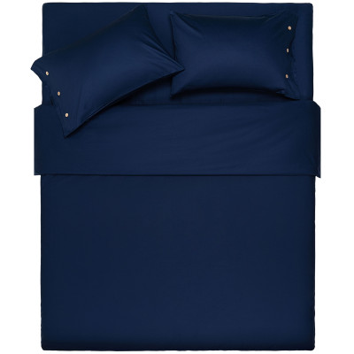 Простирадло ARDESTO Mix&Match, 240x260см, 100% бавовна, сатин, синій