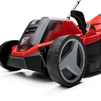 Газонокосарка акумуляторна Einhell безщіткова GE-CM 18/33 Li- Solo 18В 33см 25-65мм 30л 10.1кг без АКБ та ЗП