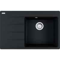 Мийка кухонна Franke Centro, фраграніт, прямокутник, з крилом, 780х500х200мм, чаша - 1, накладна, CNG 611-78 TL , онікс Мийка кухонна Franke Centro, фраграніт, прямокутник, з крилом, 780х500х200мм, чаша - 1, накладна, CNG 611-78 TL , онікс