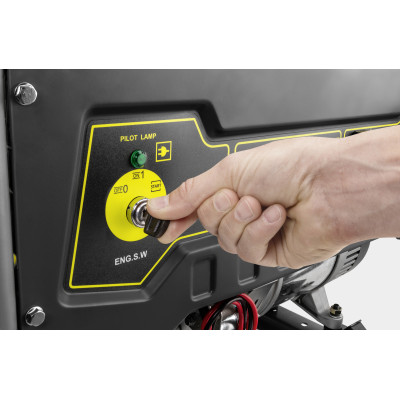 Karcher Генератор PGG 8/3 бензиновий, 380 (+ 230В), електростарт, max 7.5кВт, AVR Karcher Генератор PGG 8/3 бензиновий, 380 (+ 230В), електростарт, max 7.5кВт, AVR