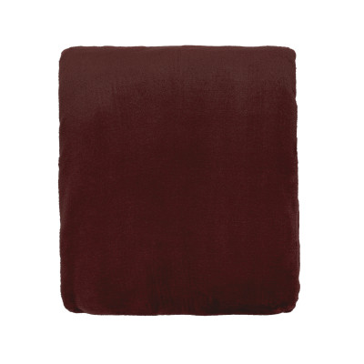Плед ARDESTO Flannel 160х200см, 100% поліестер, бургунді