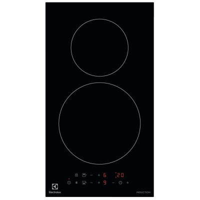 Варильна поверхня Electrolux індукційна, 30см, Доміно, чорний
