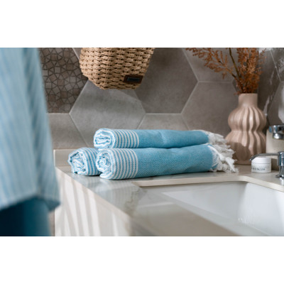 Рушник ARDESTO SPA 90х180см, 100% бавовна, аква