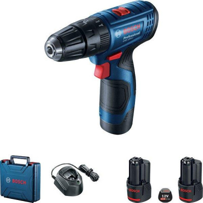 Шурупокрут-дриль акумуляторний Bosch Professional GSB 120-Li 12В 2х2А·год 11·28Нм 400·1300об/хв 0.89кг Шурупокрут-дриль акумуляторний Bosch Professional GSB 120-Li 12В 2х2А·год 11·28Нм 400·1300об/хв 0.89кг
