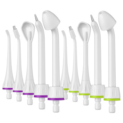 Іригатор Sencor портативний, чаша 150 мл, Li-ion акум. в компл., чохол, 10 насадок, білий