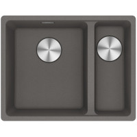 Мийка кухонна Franke Maris, фраграніт, прямокутник, без крила, 553х433х200мм, чаша - 1.5, під стільницю, MRG 160, сірий камінь Мийка кухонна Franke Maris, фраграніт, прямокутник, без крила, 553х433х200мм, чаша - 1.5, під стільницю, MRG 160, сірий камінь