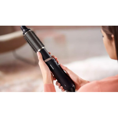 Фен-щітка Philips 3000 Series, 800Вт, 3 режими, хол. обдув, кераміка, сірий