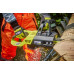 Ryobi Рукавички робочі RAC258L, козяча шкіра, захист від порізів, р.L, чорно-жовтий