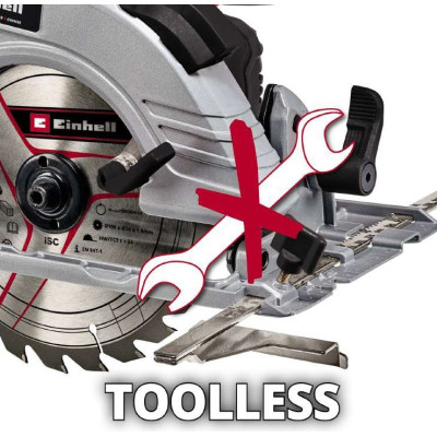 Einhell Пила циркулярна TE-CS 18/190 Li BL - Solo акум., PXC, безщітк., 3800 об/хв, 3.23 кг (без АКБ і ЗП)