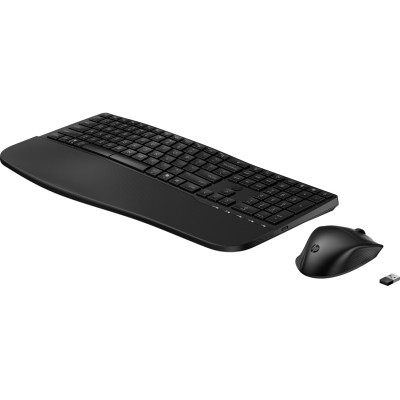 Комплект клавіатура та миша HP 680 Comfort Dual-Mode, BT, EN/UK, чорний