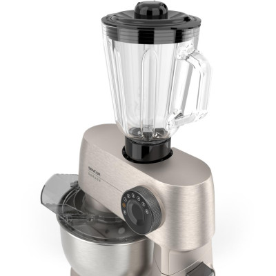 Кухонна машина Sencor Gordon, 1500Вт, чаша-метал, корпус-метал, насадок-20, метал Кухонна машина Sencor Gordon, 1500Вт, чаша-метал, корпус-метал, насадок-20, метал