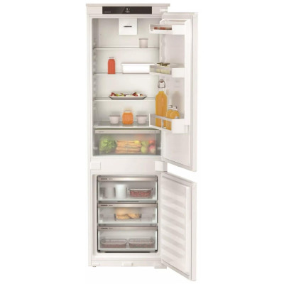 Холодильник Liebherr вбудований з нижн. мороз., 177x54.1х54.5, холод.відд.-182л, мороз.відд.-69л, 2дв., A+, NF, диспл внутр., білий