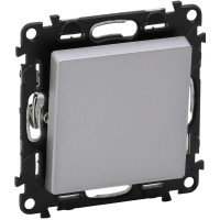 Перемикач Legrand Valena LIFE, 10АХ, 250V, автоматичні клеми, алюміній