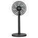 Вентилятор Cooper&Hunter CH-RFF1270RT підлоговий, 32см, 18Вт, пульт ДУ, висота 80-100см, Bluetooth кер-ня, сірий