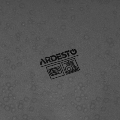 Тарілка супова ARDESTO Trento, 21.5см, кераміка, сірий Тарілка супова ARDESTO Trento, 21.5см, кераміка, сірий