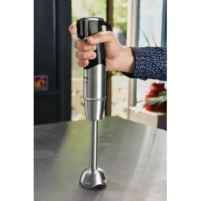 Блендер Tefal заглибний Infiny Force Pro, 1200Вт, 9в1, чаша-800мл, чопер-500мл, спіралайзер, турборежим, чорний Блендер Tefal заглибний Infiny Force Pro, 1200Вт, 9в1, чаша-800мл, чопер-500мл, спіралайзер, турборежим, чорний