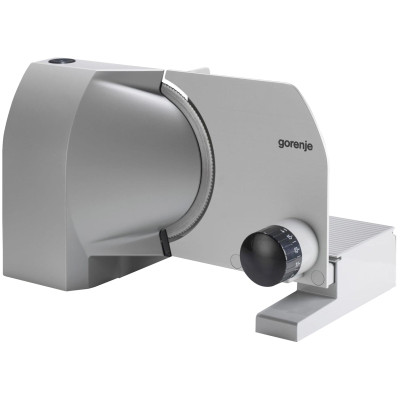Ломтерезка Gorenje, 100Вт, лезвие-нержавеющая сталь, диаметр ножа-170мм, корпус-металл/пластик, серый (R708A) Ломтерезка Gorenje, 100Вт, лезвие-нержавеющая сталь, диаметр ножа-170мм, корпус-металл/пластик, серый (R708A)