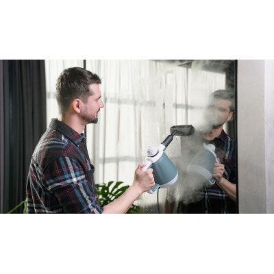 Пароочиститель ARDESTO, 1200Вт, 400мл, 3.5Бар, белый+ синий