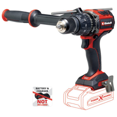 Шурупокрут-дриль ударний акумуляторний Einhell Professional TP-CD 18/120 Li-i BL - Solo PXC 18В безщітковий 120Нм 1.71кг без АКБ та ЗП