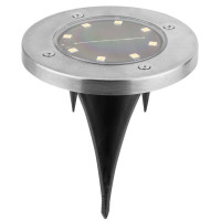 Светильник ландшафтный Neo Tools LED 2Вт 50Лм 3000К 600мА•ч автономный датчик сумерек черный