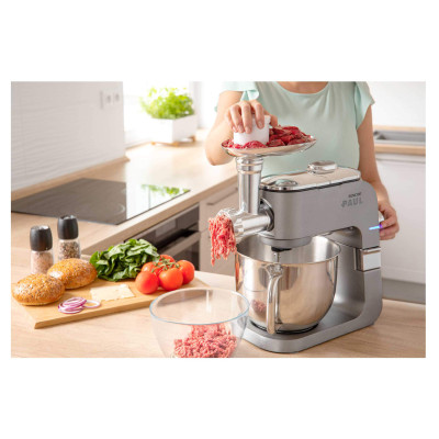 Кухонна машина Sencor Paul 1 1700Вт, чаша-метал, корпус-метал/пластик, насадок-20, метал Кухонна машина Sencor Paul 1 1700Вт, чаша-метал, корпус-метал/пластик, насадок-20, метал