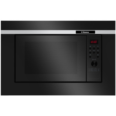 Мікрохвильова піч Hansa вбудовувана, 20л, електр.управл., 700Вт, гриль, дисплей, відкр.кнопкою, чорний Мікрохвильова піч Hansa вбудовувана, 20л, електр.управл., 700Вт, гриль, дисплей, відкр.кнопкою, чорний