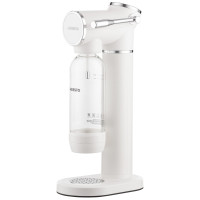 Сифон для газування води ARDESTO, підключення балону- різьба, пляшка 1л, важіль, білий