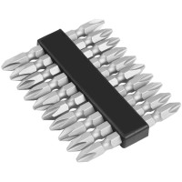 Біти двосторонні Tolsen, РН2х65мм, сталь S2, набір 10шт Біти двосторонні Tolsen, РН2х65мм, сталь S2, набір 10шт