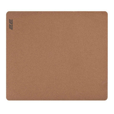 Килимок для миші 2E CORK, M(450x400x2мм), коричневий