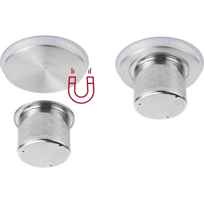 Електрочайник Catler 0.6л, Strix, заварник, нерж. сталь, підтримка температури, сенс. керув., чорний