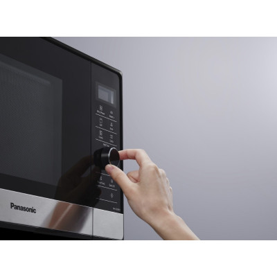 Мікрохвильова піч інверторна з грилем Panasonic, 23л, 1000Вт, дисплей, чорний