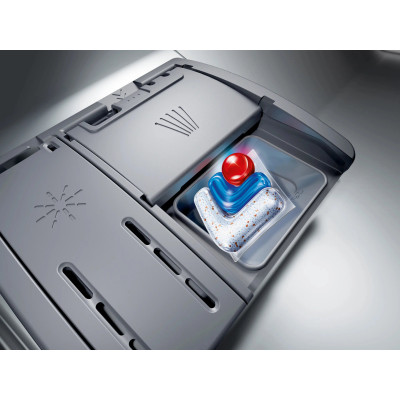 Посудомийна машина Bosch вбудована, 13компл., E, 60см, дисплей, 3-й кошик, білий