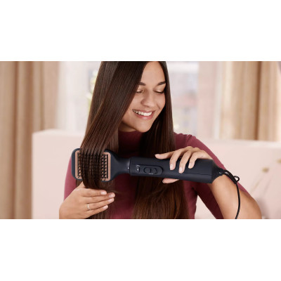 Фен-щітка Philips 5000 Series 1000Вт, 3 режими, іонізація, 5 насадок, синій Фен-щітка Philips 5000 Series 1000Вт, 3 режими, іонізація, 5 насадок, синій