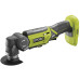 Многофункциональный инструмент Ryobi R18MT-0 18В ONE+ 10000-20000об/мин 1кг без АКБ и ЗУ (5133002466)