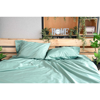 Підковдра ARDESTO Mix&Match, 200х220см, 100% бавовна, сатин, зелений