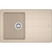 Мийка кухонна Franke Basis, фраграніт, прямокутник, з крилом, 780х500х200мм, чаша - 1, накладна, BFG 611-78, бежевий