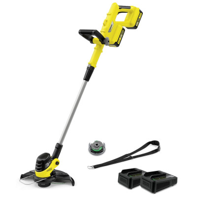 Тример садовий акумуляторний Karcher LTR 3-18 Dual Battery Set 18В акб 2х2А·год 30см 8000об/хв 2хЗП Power 2.42кг