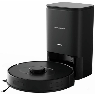 Робот-пылесос Rowenta моющий X-Plorer Serie 75 S+, 2700ПаВт, h=9.5см, 0.3л, конт пил -0.3л, автон. робота до 120мин, черный (RR8595WH)