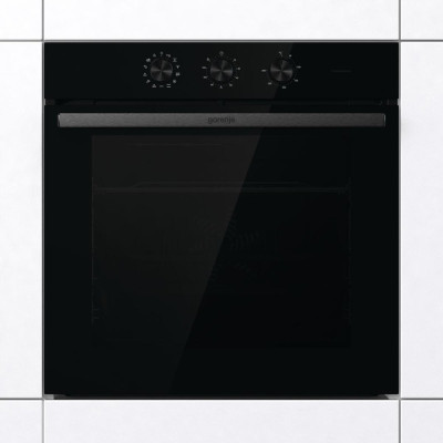 Gorenje Духова шафа електрична, 77л, A+, чорний