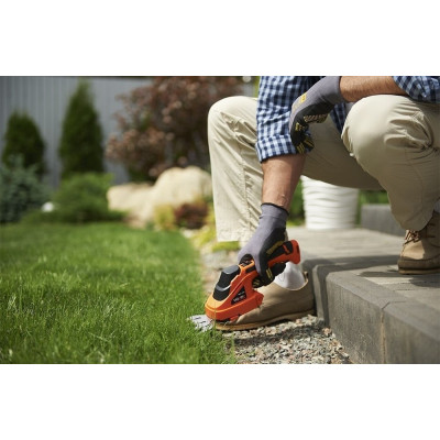 Ножиці для трави акумуляторні SEQUOIA SBC7213 7.2В + насадка кущоріз 12см крок різу 8мм 1x1.3А·год ЗП 0.7кг