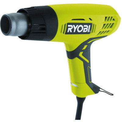 Фен будівельний Ryobi EHG2000 2000Вт 400/600°С 250/500л/хв 0.7кг Фен будівельний Ryobi EHG2000 2000Вт 400/600°С 250/500л/хв 0.7кг