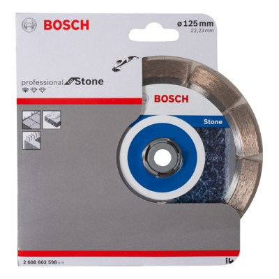 Диск алмазний Bosch Professional Standard for Stone, 125х22.23мм