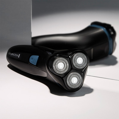 Бритва електр. Remington роторна Style,  бритв.головок-3, сух., тример, USB-C, чорно-синій
