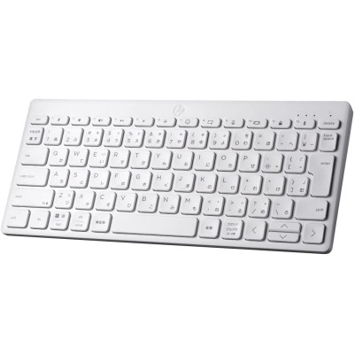 Клавіатура мембранна HP 350 Compact Multi-Device, 78key, BT, EN/UK, білий