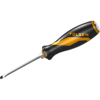 Викрутка Tolsen плоска, ударна, SL6.5х100мм, сталь CrV Викрутка Tolsen плоска, ударна, SL6.5х100мм, сталь CrV